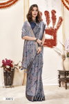 Vilokita By Vallabhi Abstract Printed Georgette Sarees Wholesale Price In Surat